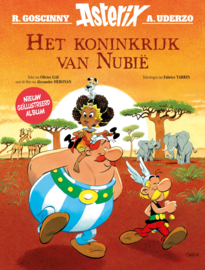 PRE-order - Asterix - Het koninkrijk van Nubië (illustratiealbum)- speciale editie - sc - 2026 - Nieuw!