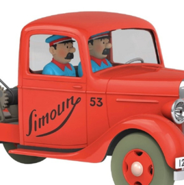Kuifje auto - De Simoun-sleepwagen - De 201 cabriolet - Hergé - Moulinsart - 1:24 -  2019