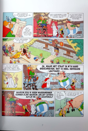 Asterix en de race door de Laars - Grootformaat / linnen rug  - hc - 2017