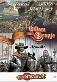 Willem van Oranje - Deel 3 - Prins Maurits - hc luxe met ex libris - gelimiteerde oplage  - 2026 - Nieuw!