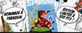 Robbedoes & Marsupilami statue Exclusive - Cartoon Kingdom - 2025 - Nieuw!