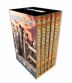 Attack on Titan - Manga Boxset - Season 3 part 1 - volumes 13 tm 17 + short story  book - sc - 2018