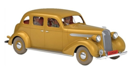 Kuifje auto - De beige Buick 1936 - Zonnebloem - Hergé - Moulinsart - 1:24 -  2019