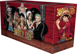 One Piece complete box (4) set vol. 71 t/m 90 + Dubbelzijdige poster & mini comic