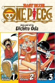 One Piece: Omnibus Edition 3 in 1 - Volume 01, 02, 03 - sc - 2023