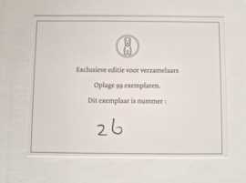 Kuifje - De kuifje Mythes - Hardcover LUXE met prent - Gelimiteerde oplage 99 ex. - 2024
