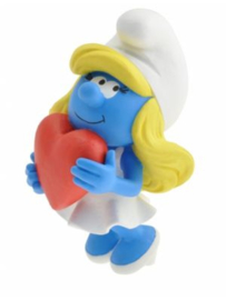 Smurfin met hart   - Plastoy  - 2019