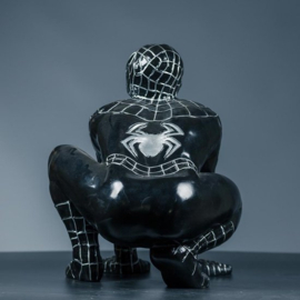 Spider-man statue (Polystone) - The Symbiote Costume / Black Suit Edition - 59 cm. - Marvel