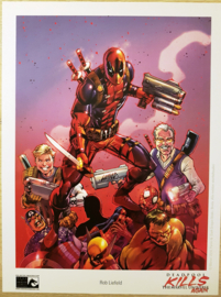 Deadpool kills the Marvel Universe again - Volume 1+2  - Killer Edition set - 2xhc met artprint - Gelimiteerd - 2018