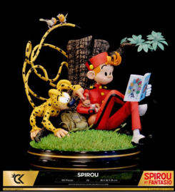 Robbedoes & Marsupilami statue Exclusive - Cartoon Kingdom - 2025 - Nieuw!
