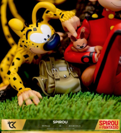 Robbedoes & Marsupilami statue Exclusive - Cartoon Kingdom - 2025 - Nieuw!