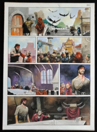 Apriyadi Kusbiantoro - originele pagina in kleur - Saul - deel 1 - de levende mantel - pagina 8 - 2017