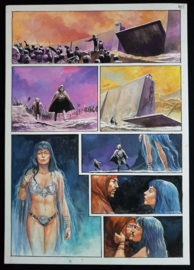 Apriyadi Kusbiantoro - originele pagina in kleur - Saul - deel 1 - de levende mantel - pagina 37 - 2018