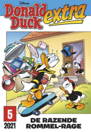 Donald Duck extra  - De razende rommel-race  -  deel  5 - sc - 2021