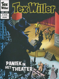 Tex Willer pocket - nr. 132 - paniek in het theater - sc - 2023 - Nieuw!