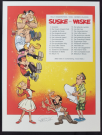 Suske en Wiske  - De Vroem-vroem-club - hommage reeks deel 5 - Grootformaat hardcover superluxe - GESIGNEERD + DEDICACE - 2021