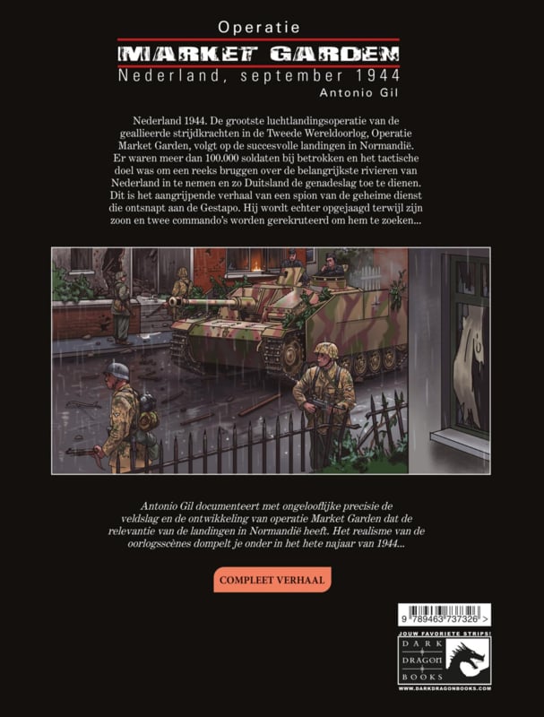 Operatie Market Garden - De fluitspeler van Arnhem - herziene editie met extra Art-print - hc met stofomslag - 2025