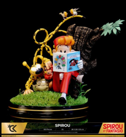 Robbedoes & Marsupilami statue Exclusive - Cartoon Kingdom - 2025 - Nieuw!