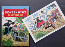 Suske en Wiske - De harteloze Hein - deel 367 - hc - Gelimiteerde oplage - met gesigneerde prent - 2023 - NIEUW!