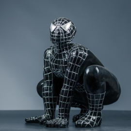Spider-man statue (Polystone) - The Symbiote Costume / Black Suit Edition - 59 cm. - Marvel
