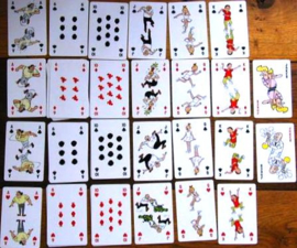 Suske en Wiske speelkaarten - 2006
