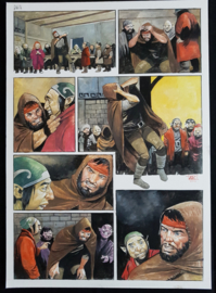 Apriyadi Kusbiantoro - originele pagina in kleur - Saul - deel 1 - de levende mantel - pagina 10 - 2017