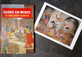 Suske en Wiske - De geplaagde Plantijn - deel 366 - hc - Gelimiteerde oplage - met gesigneerde prent 2023 - NIEUW!