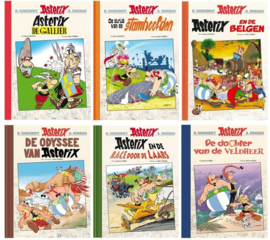 Asterix - Grootformaat / linnen rug - Complete 6 delige reeks - hc - 2017/2019