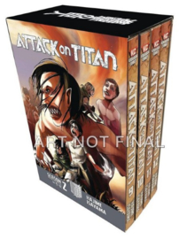 Attack on Titan - Manga Boxset - Season 2 part 1 - volumes 9 tm 12 - sc - 2018