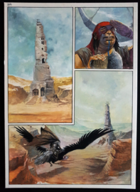 Apriyadi Kusbiantoro - originele pagina in kleur - Saul - deel 1 - de levende mantel - pagina 23 - 2017
