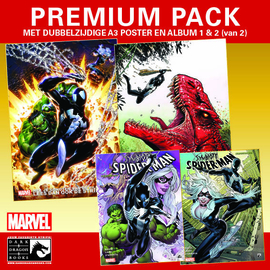 Spider-Man - Symbiote PREMIUMPACK - Crossroads delen 1+2 - extra A3 poster  (dubbelzijdig)- sc - 2023 - Nieuw!