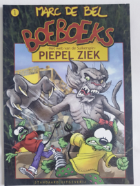 Boeboeks -Het web van de Suikerspin - Piepel ziek - deel 1 - sc - 2001