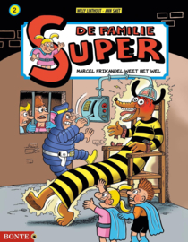 Familie Super - Deel 2 - Marcel Frikandel weet het wel - hardcover (ongekleurde versie) - 1e druk - 2023 - Nieuw!