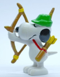 Peanuts - snoopy Robin Hood - Schleich - speelfiguurtje (+/- 6cm)