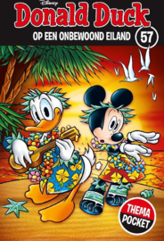 Donald Duck - Themapocket  - deel 57 - Op een onbewoond eiland - sc - 2023 - Nieuw!