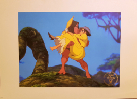 Disney Store - art print -  Tarzan - Lithograph - 2000