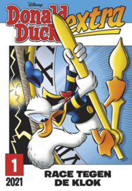 Donald Duck extra  - Race tegen de klok   -  deel 1 - sc - 2021
