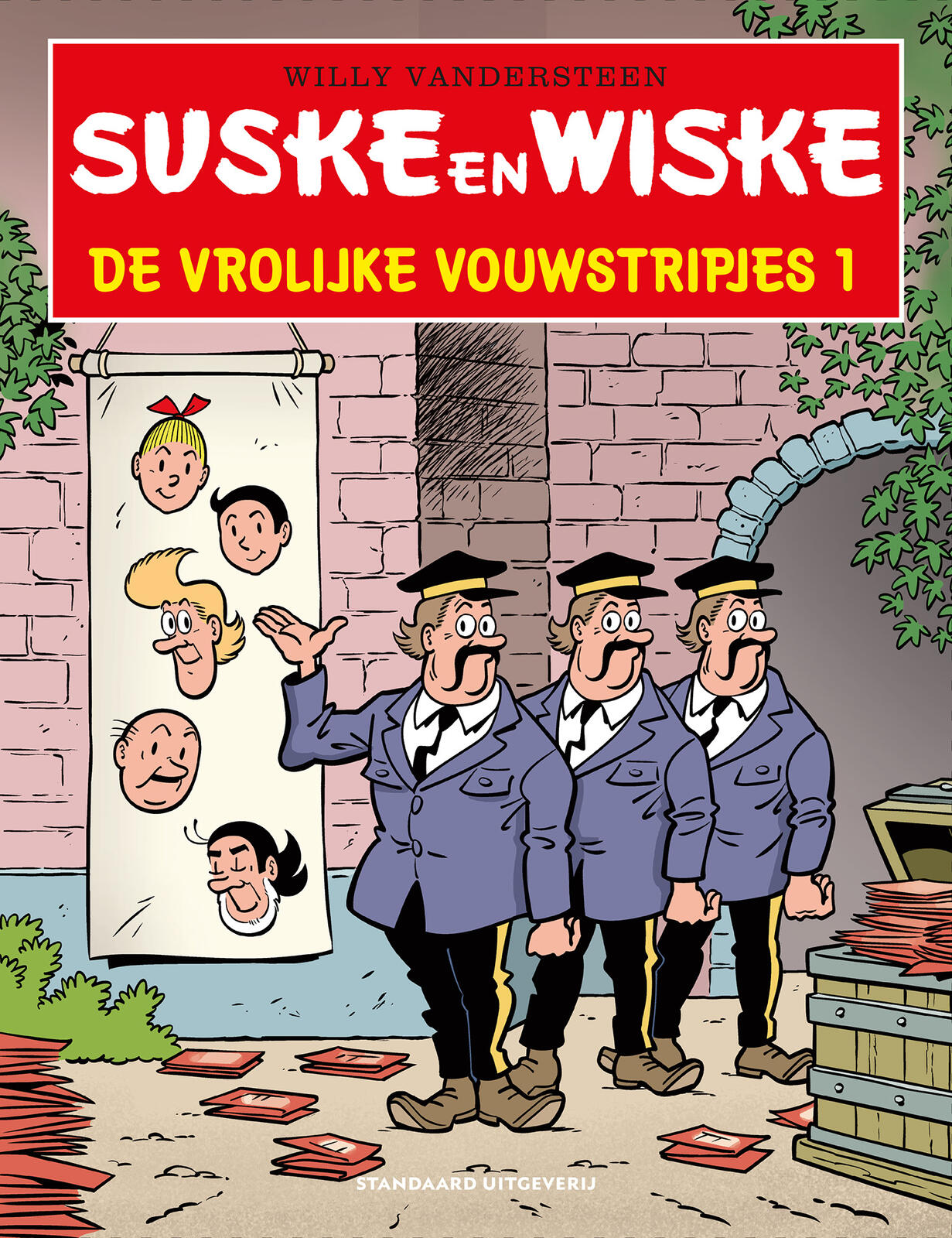 PRE-order - Suske en Wiske  - Kortverhalen 71. De vrolijke Vouwstripjes 1 - deel 11 serie 7 - 2025 - Nieuw!