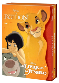 DISNEY CLASSIQUES - Coffret Disney Cinéma - Le Roi Lion et Le Livre de la Jungle: Coffret avec 2 livres grand format - (Franstalig) 2x hc - 2020