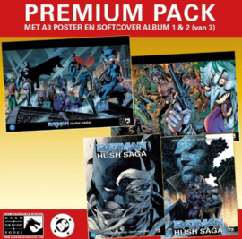 Batman Hush Saga 1 en 2 (van 3) voordeelpack met GRATIS poster - sc - 2025 - Nieuw!