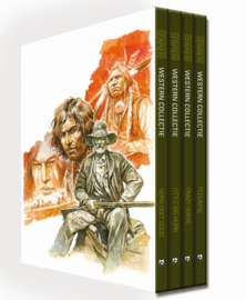Serpieri - Western Collectie - Verzamelbox  - Complete reeks delen 1 t/m 4 - hc - 2017 / 2019