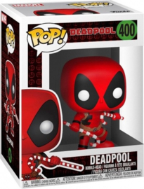 Funko Pop! - Marvel Holiday - Deadpool Christmas with Candy Canes - 400