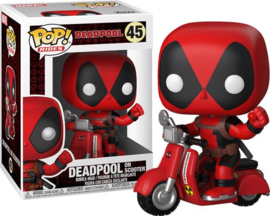 Funko Pop! - Marvel - Deadpool met scooter - 45