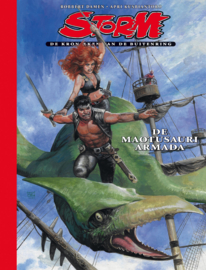 PRE-order - Storm - De Kronieken van de Buitenring 02. - De Maotusauri Armada - hardcover luxe met linnen rug - Gelimiteerde oplage - 2026 - Nieuw!