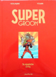 Supergroom 2 - De olympische Oorlog - Hardcover luxe linnen- met prent - oplage 160 - 1e druk - 2021