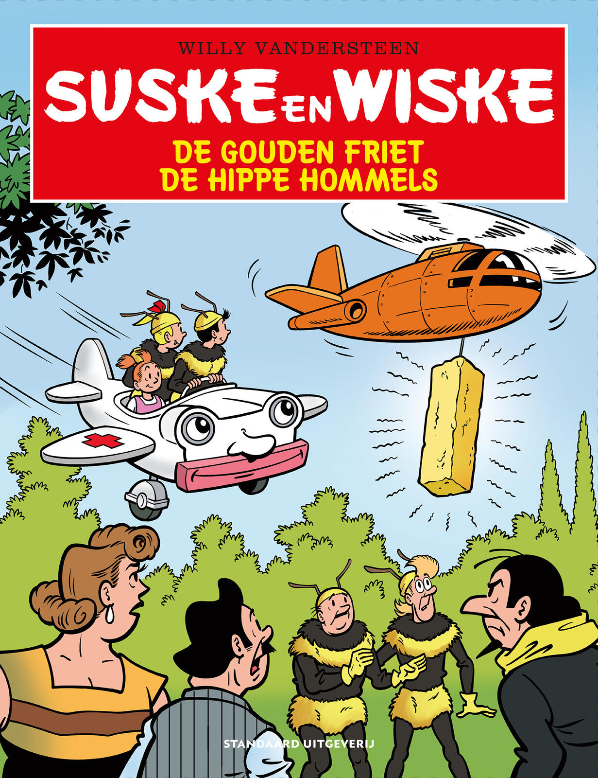 PRE-order - Suske en Wiske  - Kortverhalen 73. De Gouden friet / De Hippe Hommels - deel 13 serie 7 - 2025 - Nieuw!