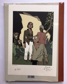 Avonturenreeks Theodoor Cleysters - Deel 14  -  Aro Satoe  - Hardcover luxe met linnen rug Gesigneerde en genummerde  prent - 2023 