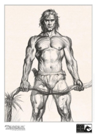 Tarzan, Petar Meseldzija,  herziene editie  - hardcover met stofomslag - extra Artprint - 2023