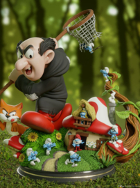 Gargamel jaagt op de smurfen / Gargamel chasse les Schtroumpfs - Cartoon Kingdom - oplage 200 ex. - 2024 - Nieuw!