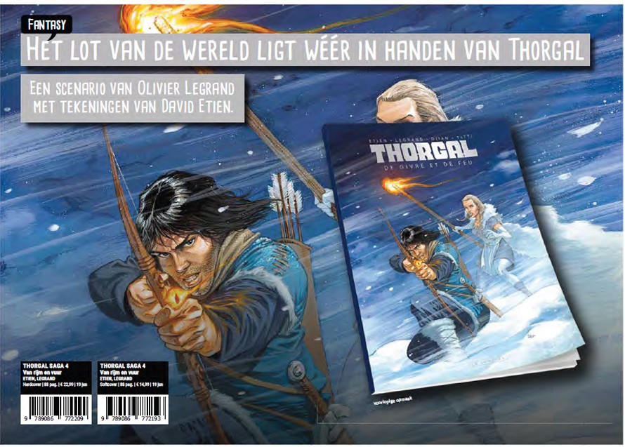 PRE-order - Thorgal SAGA 04. - Van ijs en vuur (buitenreeks) - hc - 2025 - Nieuw!